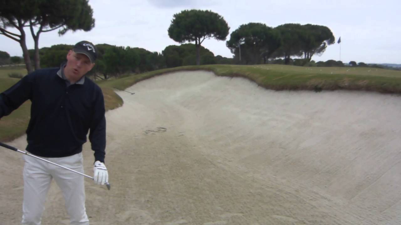 Raymond Stoop, Edda Huzid Golfacademy, golftip bunkerslagen