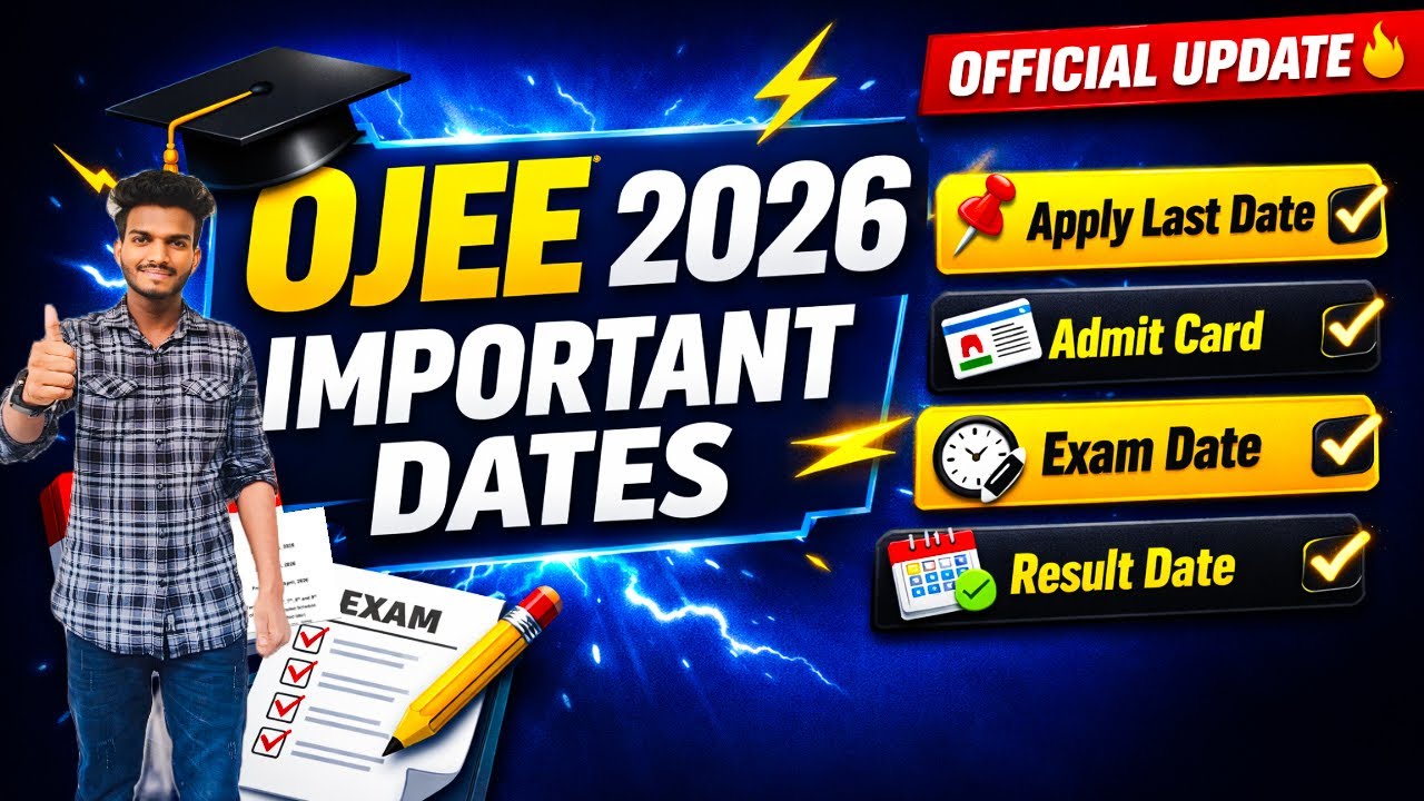 Важные даты OJEE-2026 🔥| ОЖЭЭ 2026 |