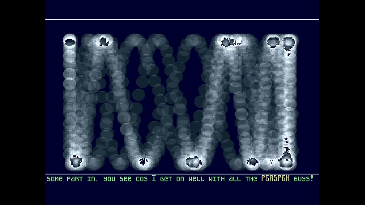 Perspex - AGA Shade Bobs (Amiga Demoscene)