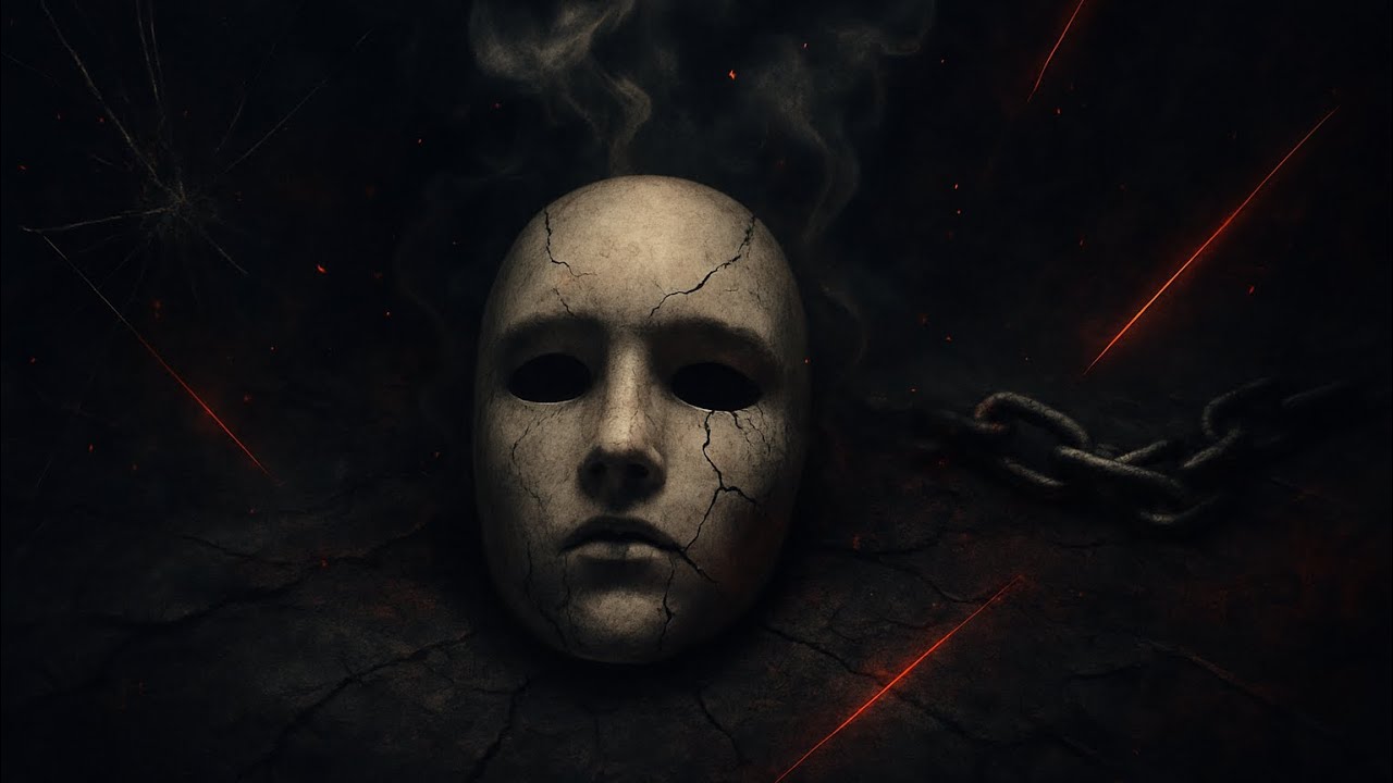 MASK OF SHAME (Political Rap) Lyrics Video - Aeris Illume
