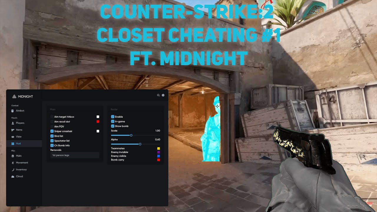 How badly I can't play CS2, or... CS2 Closet Cheating