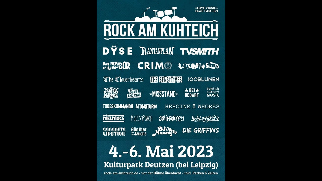 Band 17-Die Griffins @Live beim Rock am Kuhteich Deutzen 2023