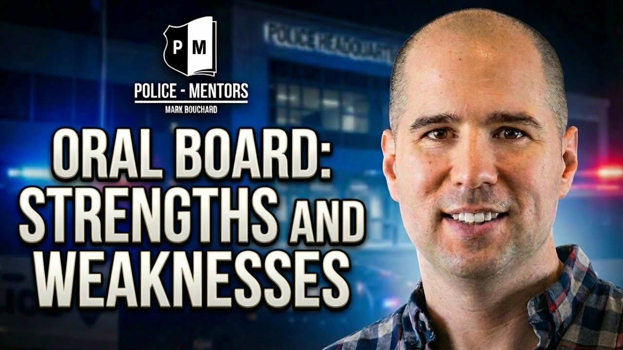 Police Oral Board: Answering About Your Strengths And Weaknesses