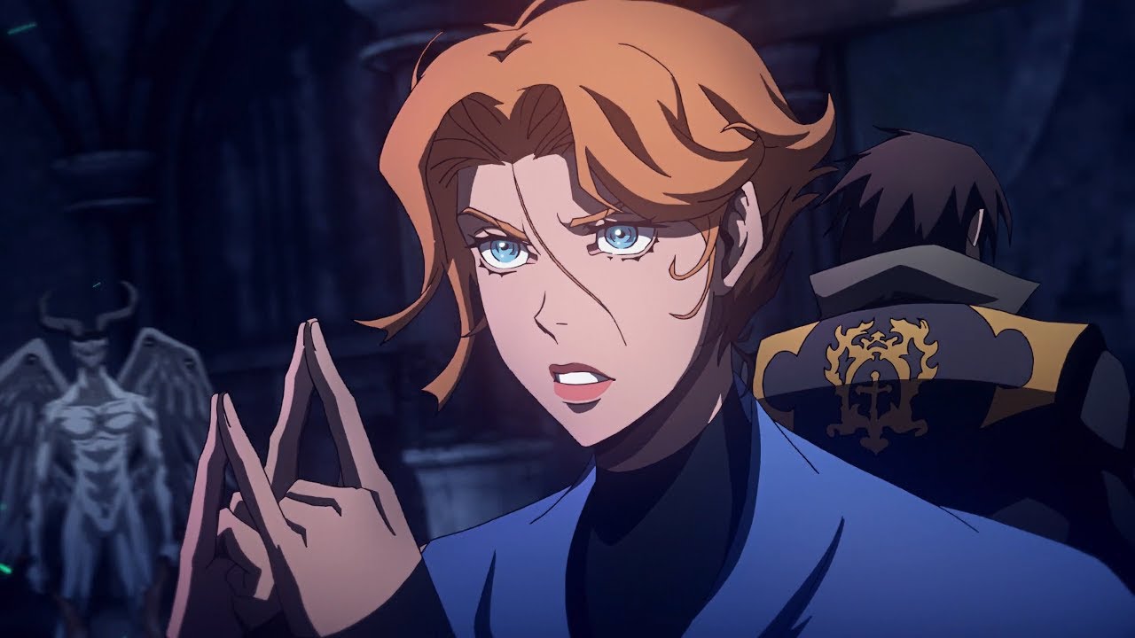Trevor and Sypha vs. Hell Demons | Castlevania Season 3