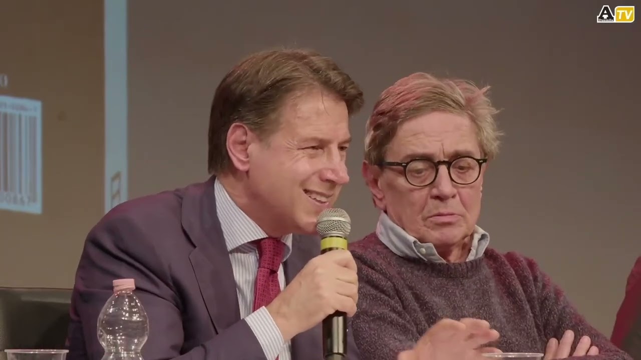 &ldquo;Stragi d&rsquo;Italia&rdquo;, Giuseppe Conte alla presentazione del libro di Luigi Li Gotti e Saverio Lodato