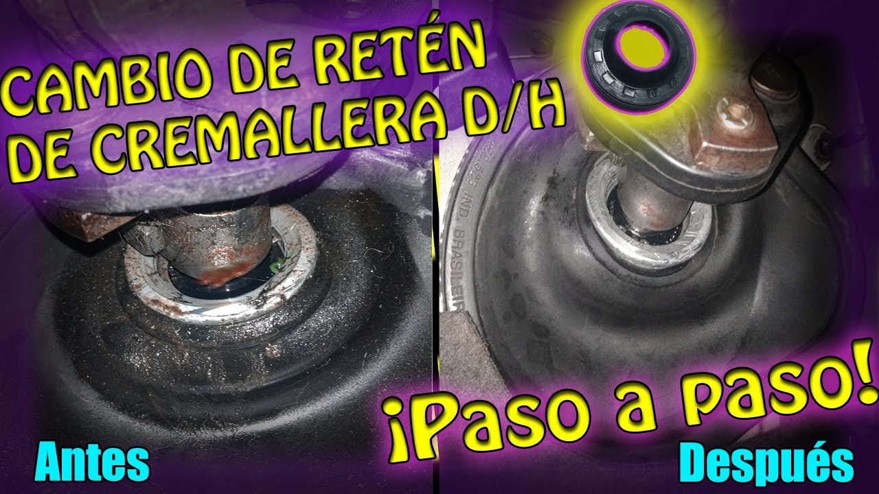 🔥Como cambiar RETÉN de cremallera D/H vw Gol/Pointer | COMPLETO ¡Paso a paso! ✨