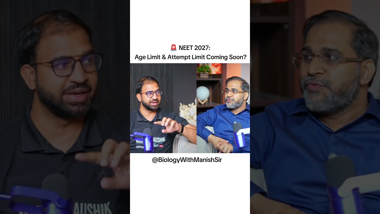🚨 NEET 2027: Age Limit & Attempt Limit Coming Soon?#NEET2027 #NEET #NEETAspirants