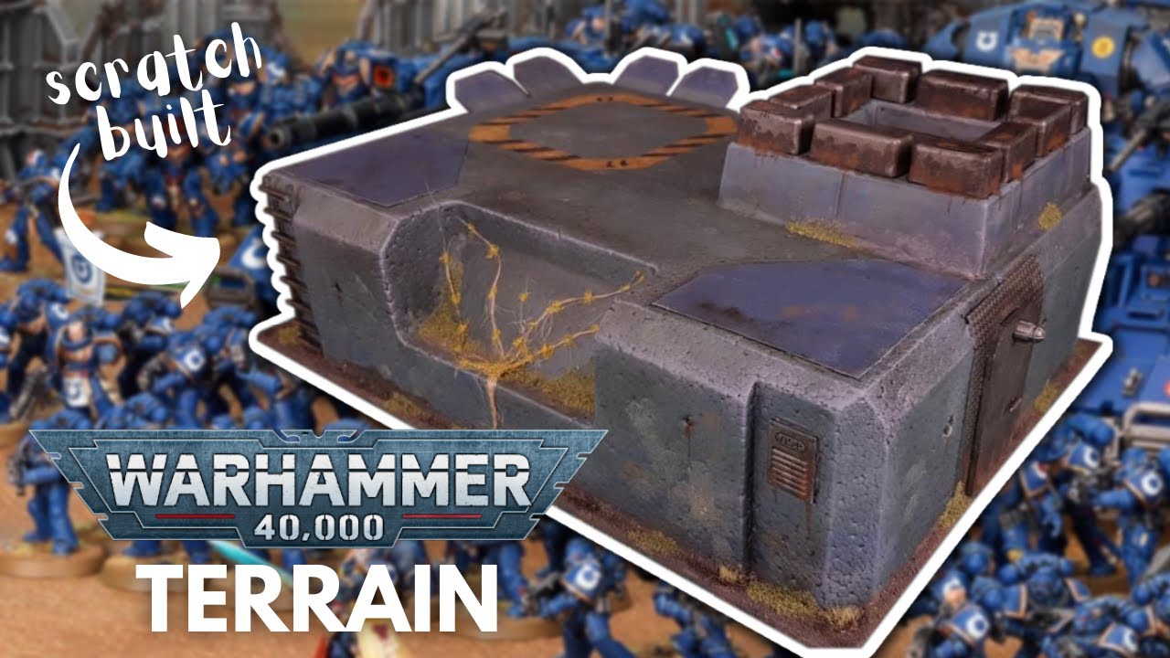Бункер из хлама &mdash; самодельный военный бункер | Warhammer 40k | Fallout
