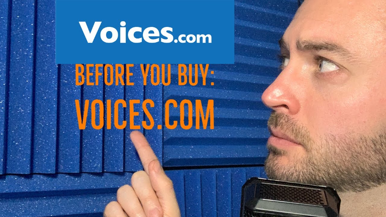 Websites for Voiceover Work | Voices.com review
