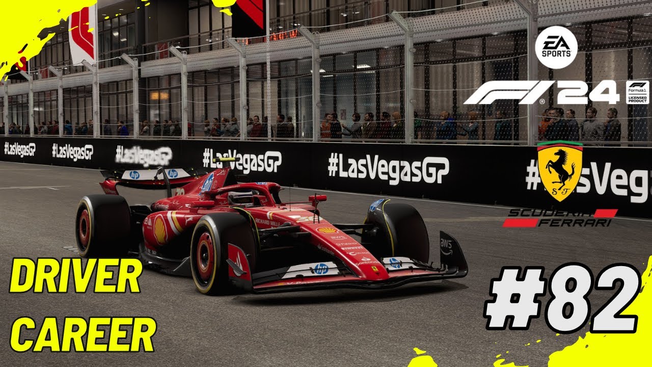 LAS VEGAS'TA DUBLE, MARKALAR KLASMANINDA ZİRVEYE ÇIKIYORUZ  ( F1 24 KARİYER MODU BÖLÜM 82 )