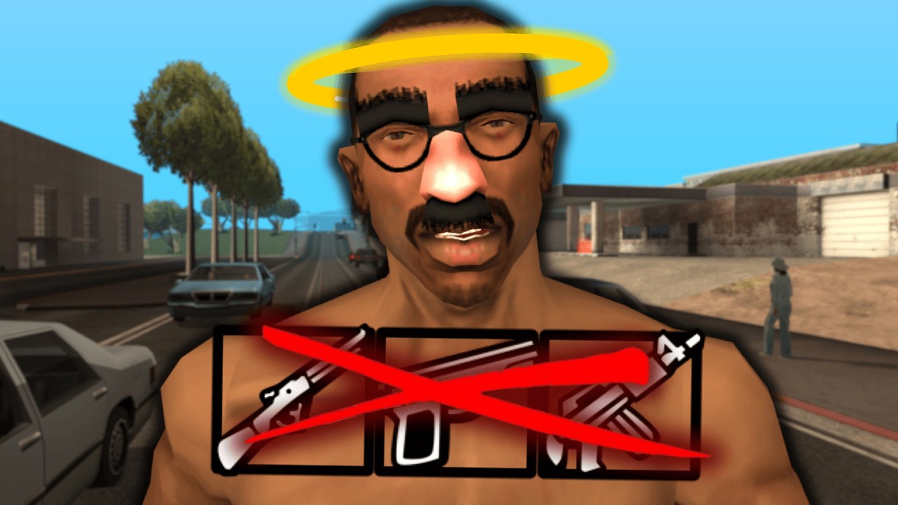 GTA SEM MATAR NINGUÉM ATÉ SAIR DE SAN FIERRO