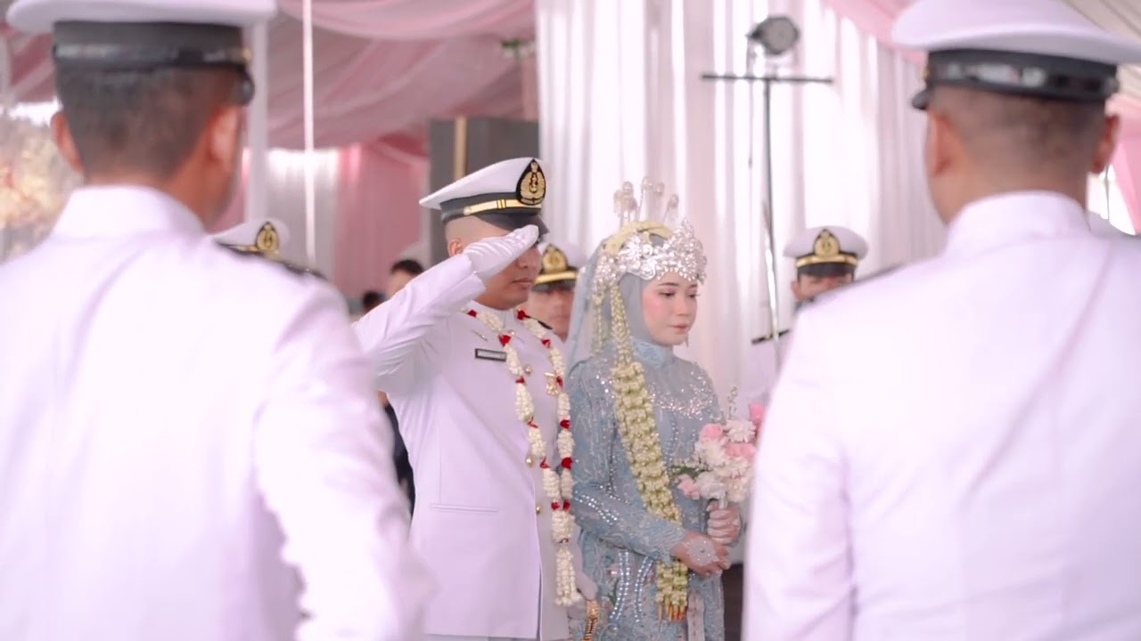 UPACARA PEDANG PORA TNI AL FULL SISKA & ANDREAS 01 JULI 2023 👰‍♀️🤵