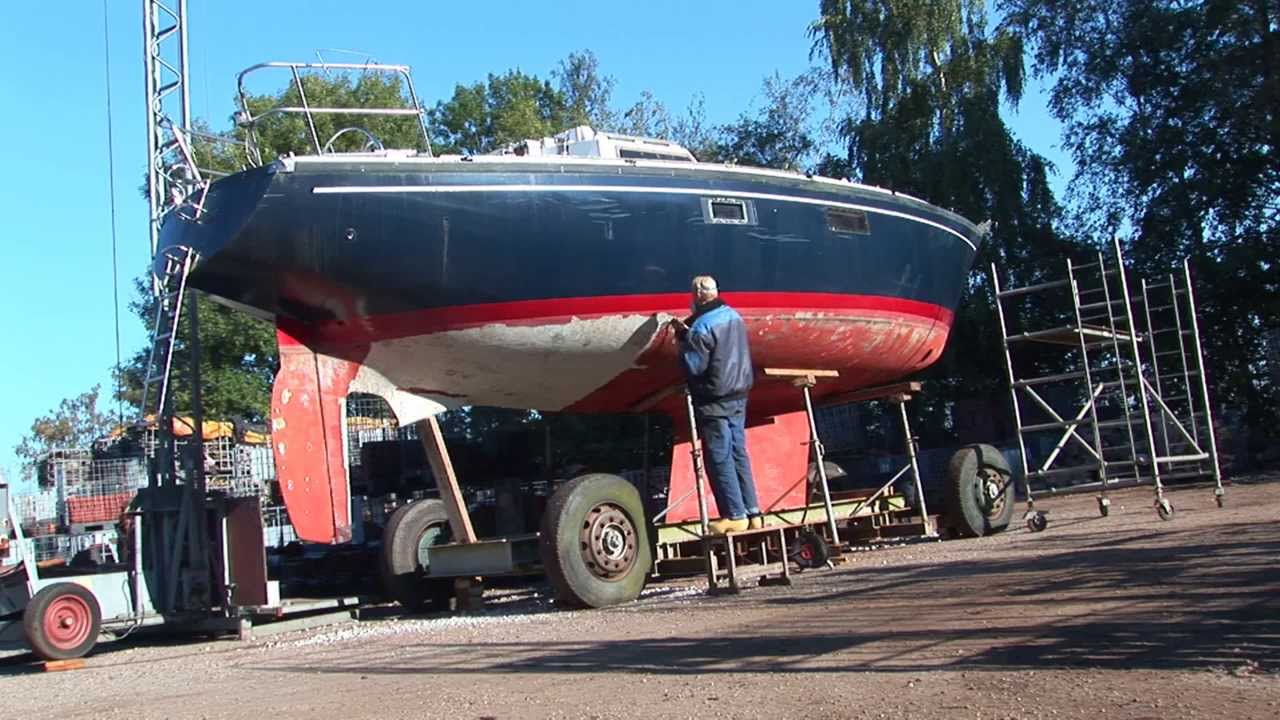 Refit Dufour 35 - Hull #1