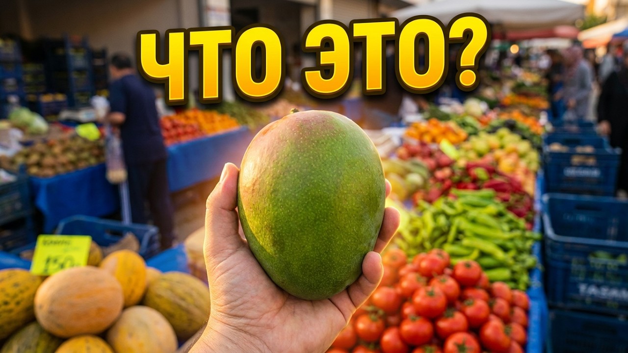 Анталия Базар! Что я нашел на рынке сегодня? Жизнь в Турции.