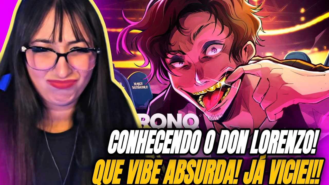 REACT CHRONO: CEMITÉRIO | Don Lorenzo (Blue Lock) | THAY REACT