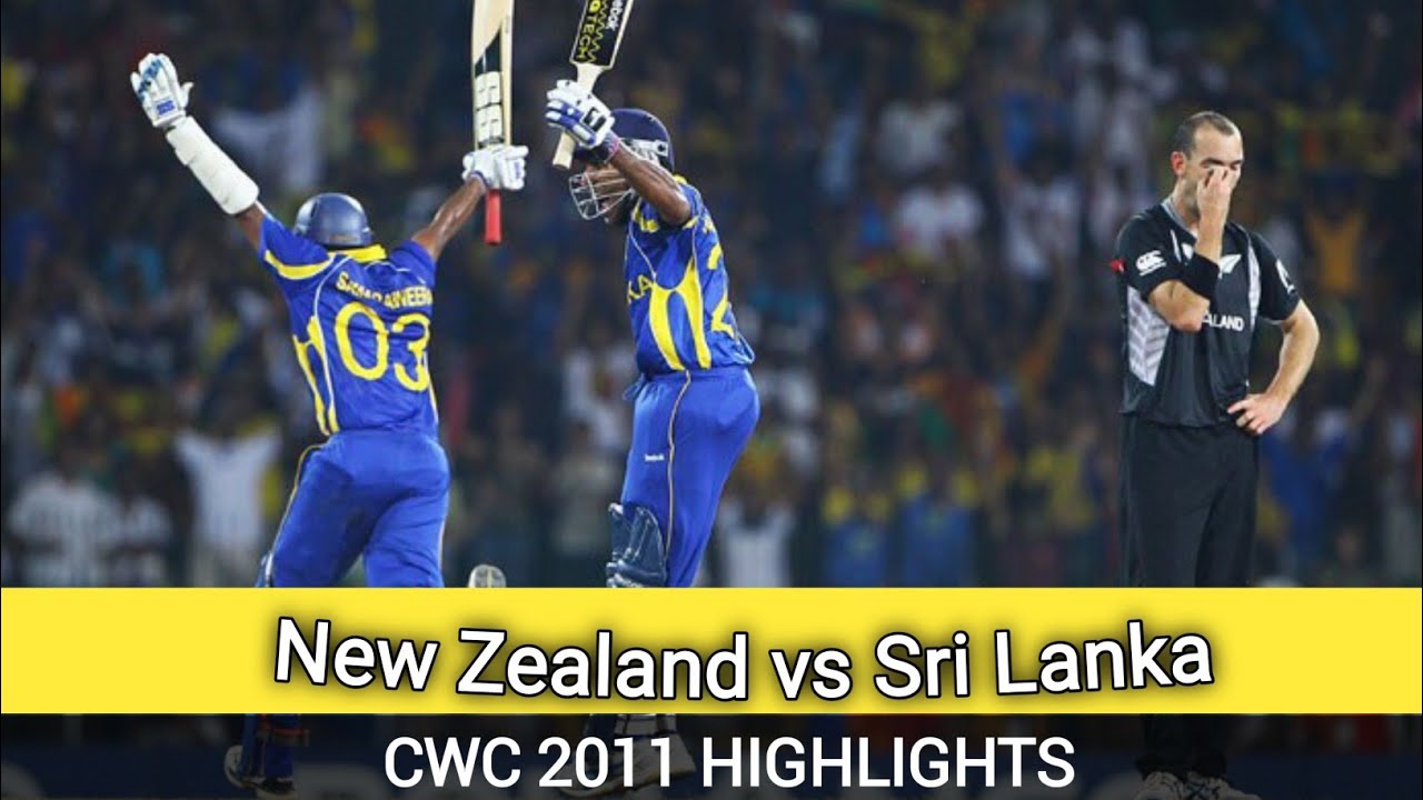 Sri Lanka vs new Zealand | CWC 2011 | full match highlights 
