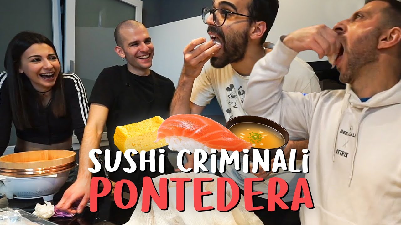 SUSHI CRIMINALI PONTEDERA | Dario Moccia (ft. Giulia Crossbow e Franchino)
