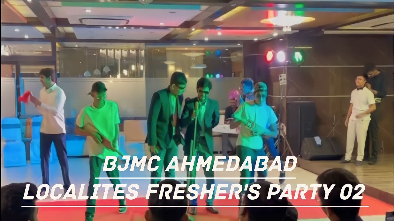 BJMC AHMEDABAD FRESHER'S PARTY 2k23 (Localites) - BOYS DANCE 02 | #neet #bjmc #freshers #party #mbbs