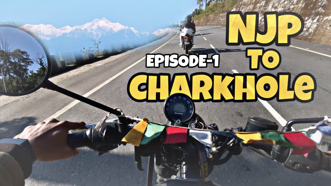 Njp to Charkhole bike ride | Darjeeling tour vlog | Episode -1 @lifeofraj2002#kalimpong #darjeeling 