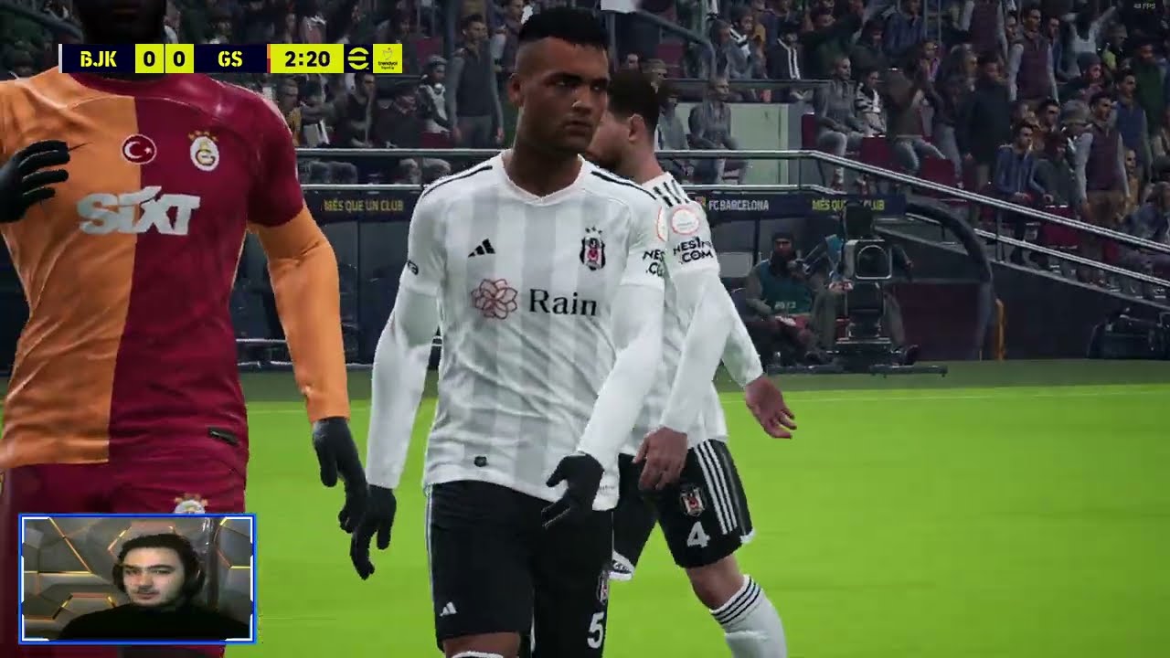 Çok Çekişmeli Bir Maç BJK--GS / E FOOTBALL 2024 TÜRKÇE