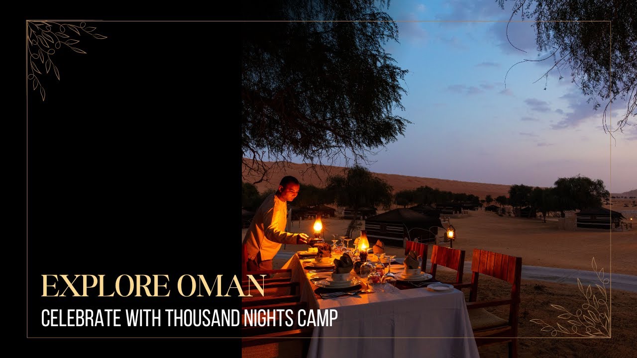 Experience Thousand Nights Camp #oman #destination #holidays #camping
