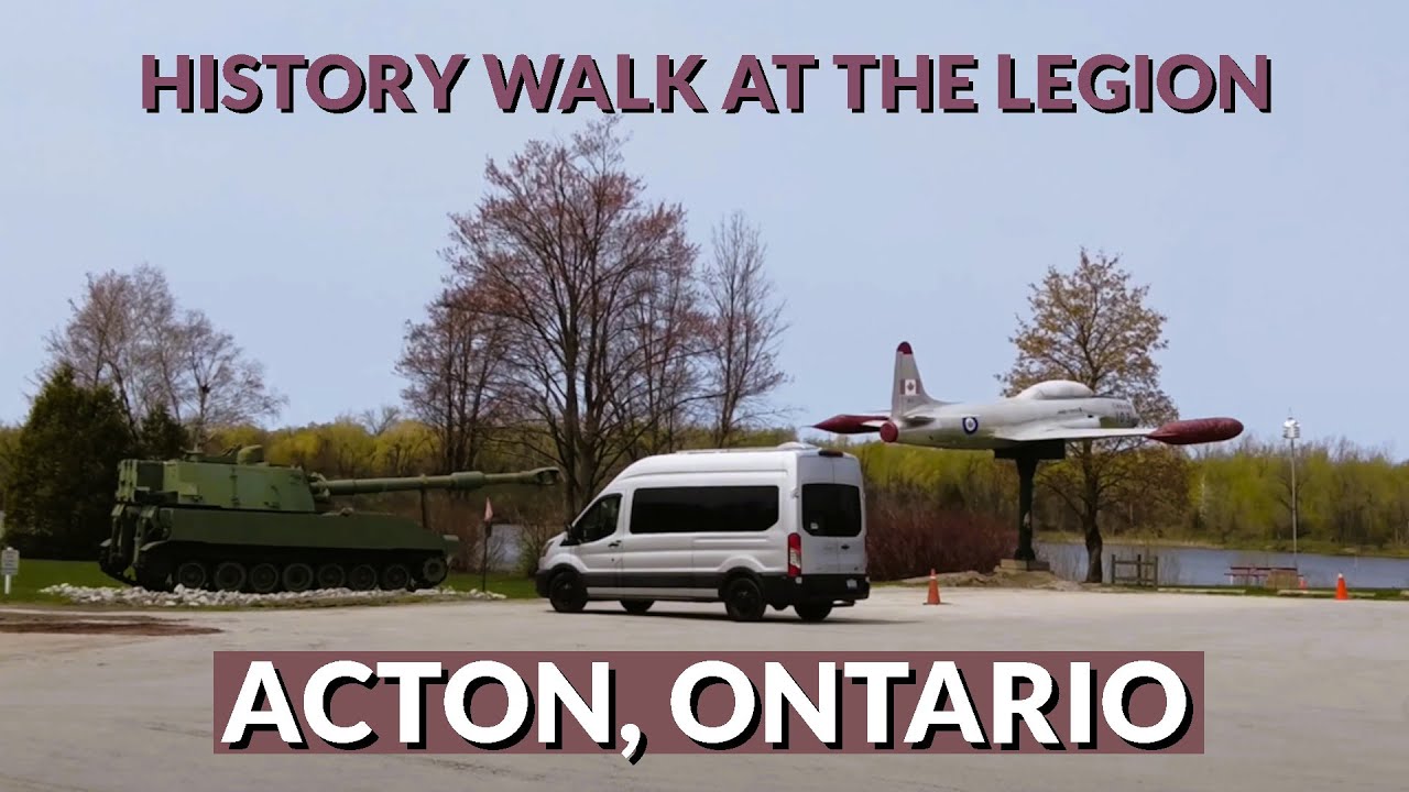 Acton, Ontario Royal Canadian Legion:  Historical Weapons Walking Tour