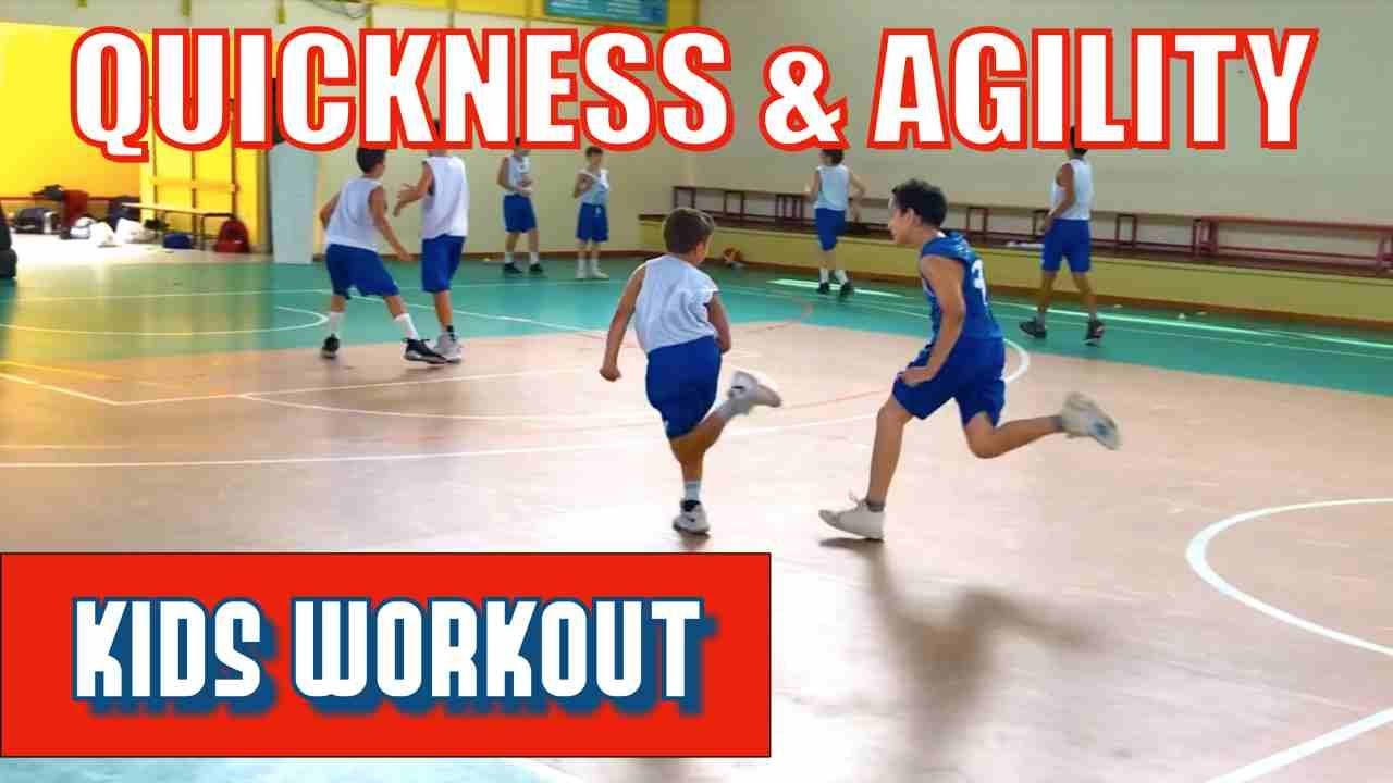 Quickness & Agility Basketball Drills for Kids - Workout