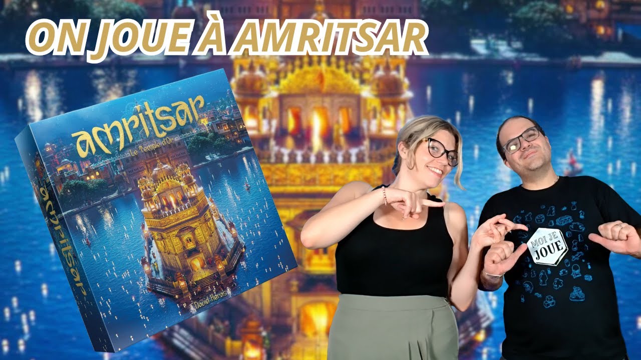 { Règles Et Partie } ON JOUE À AMRITSAR | Jeu De Société | Ludonova