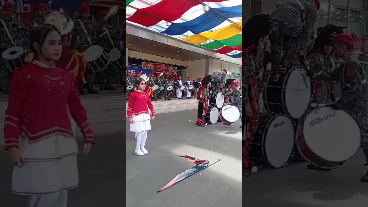 DB cakra garuda roxy mass #drumband  #militaryband #tenorfox #stikmaster #mayoret #akpol #akmil 