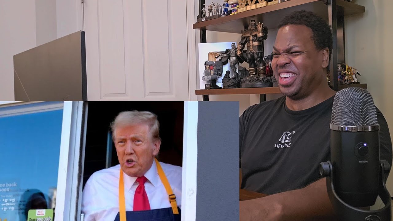 Trump Works at McDonalds for a Day - Reaction!