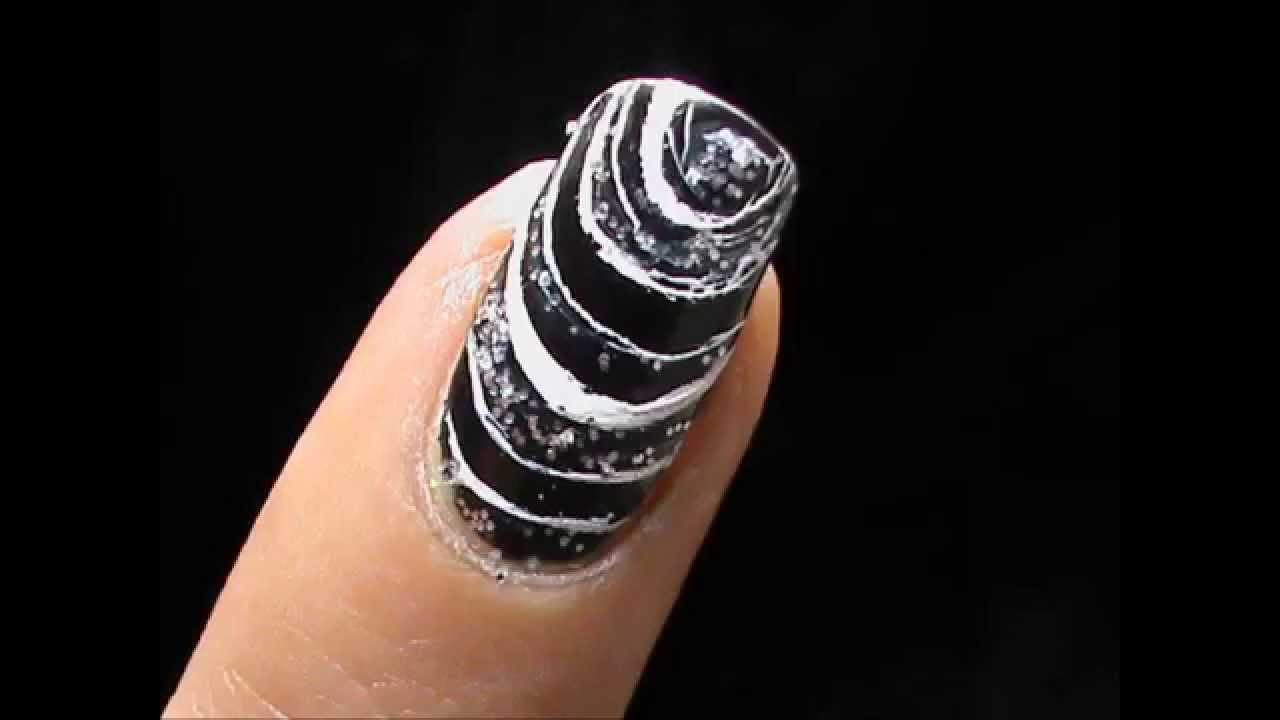 Beautiful Nail Art for Short / Long Nails : Easy Nail Designs