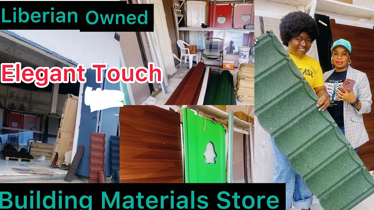 A Liberian owned business with all the best building materials for your house located on RIA Road