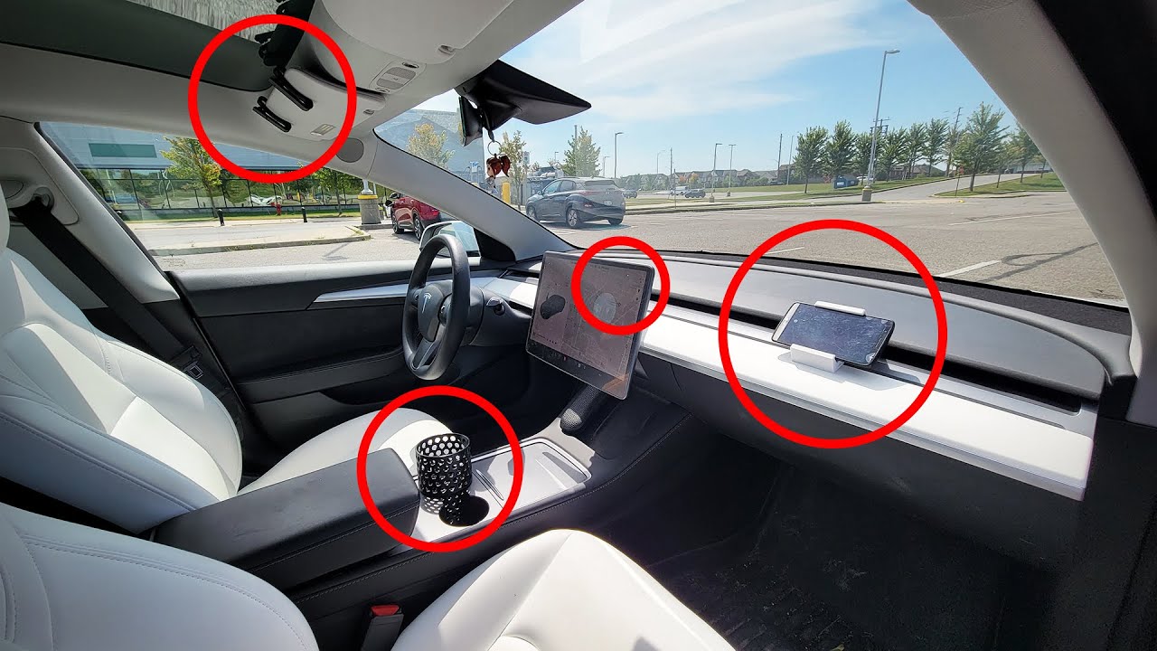 Семь полезных 3D-печатных улучшений для моей Tesla Model 3