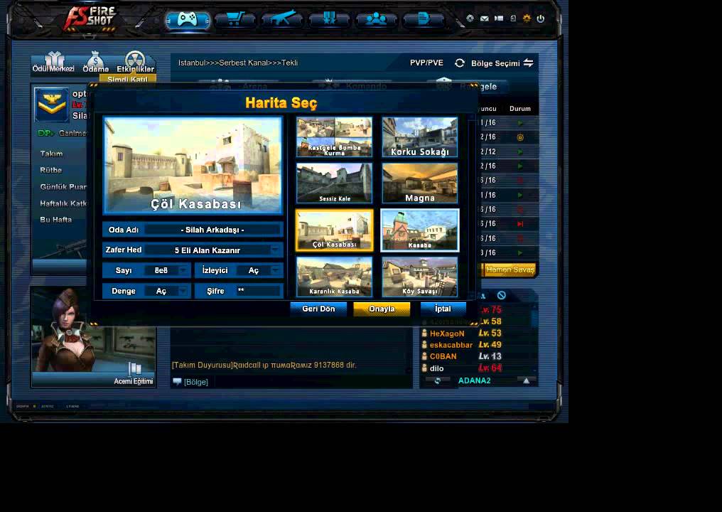 A4 Tech x7 mause fireshot aug sekmeme ve sniper (q-q) ayarı