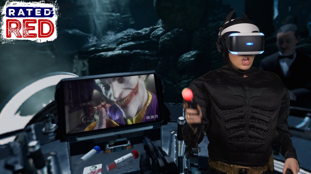 Rated Red vs. Batman: Arkham VR