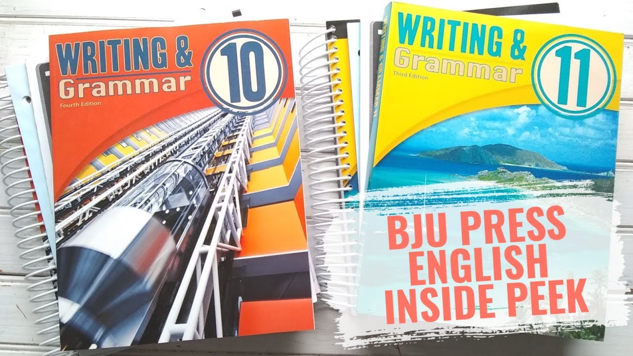 BJU Press Homeschool English Curriculum REVIEW