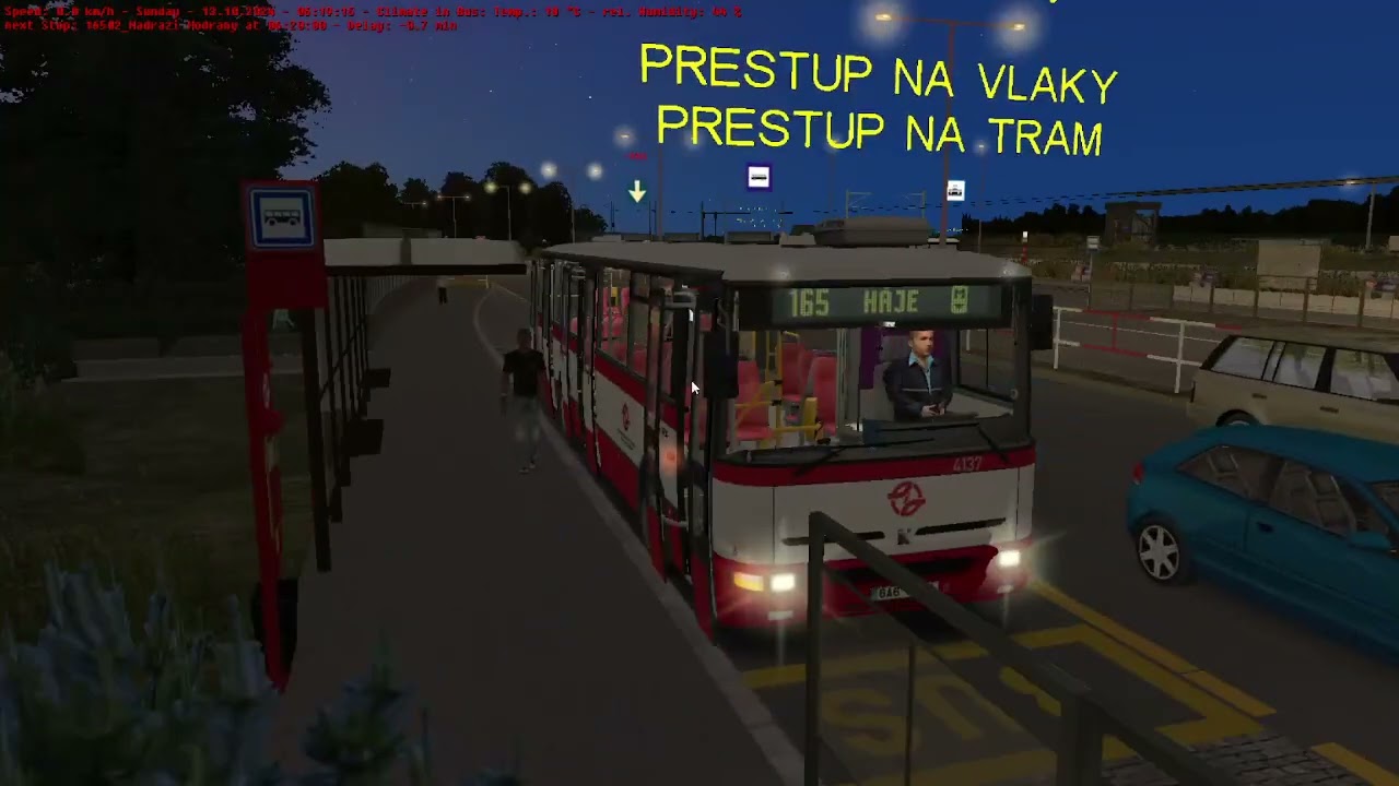 OMSI 2 Linka 165 Komořany - Háje s Karosou B951 Ev.č 4137 + moje faily