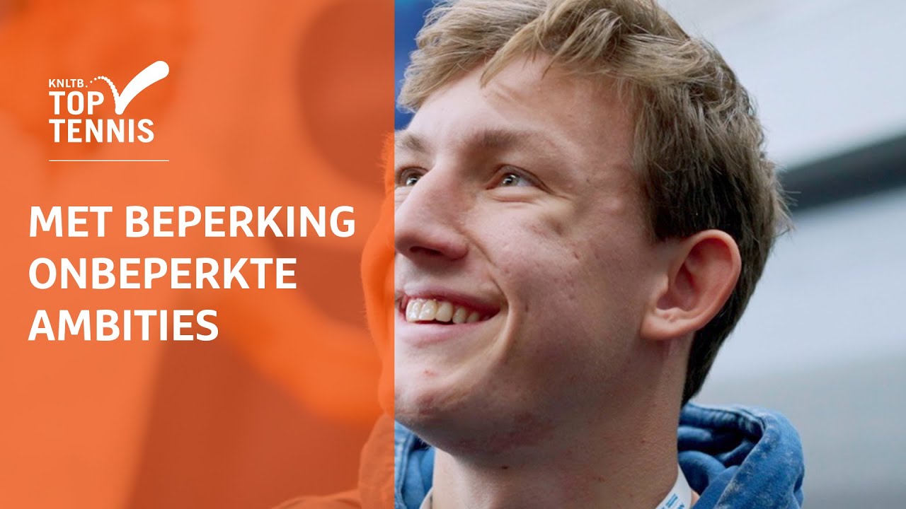 Niels Vink, met beperking onbeperkte ambities | KNLTB