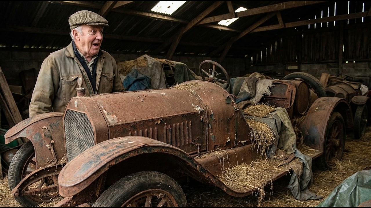 ASMR Car Restoration | 1913 Mercer Raceabout Barn Find to Showroom Shine