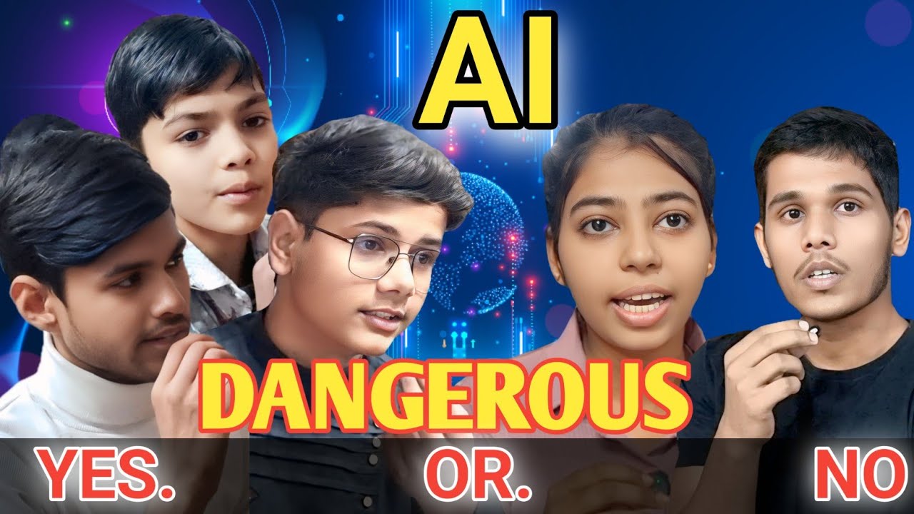 IS ARTIFICIAL INTELLIGENCE DANGEROUS OR NOT #ai #aivideo #artificialintelligence #education 