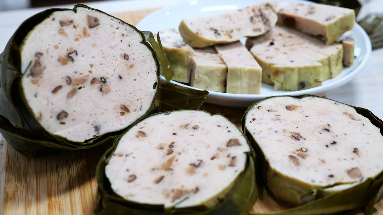 Tất Cả Bí Quyết, CHẢ LỤA GÀ NẤM HƯƠNG - Giò Sống, Giò Chả dai giòn, Giò Lụa Gà Nấm Hương Vanh Khuyen