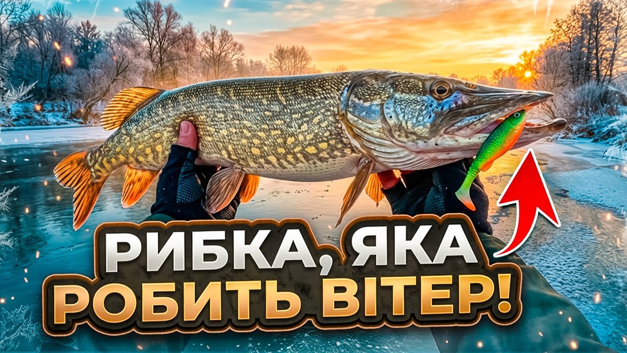Щука потрапила на гачок | Подивіться як!