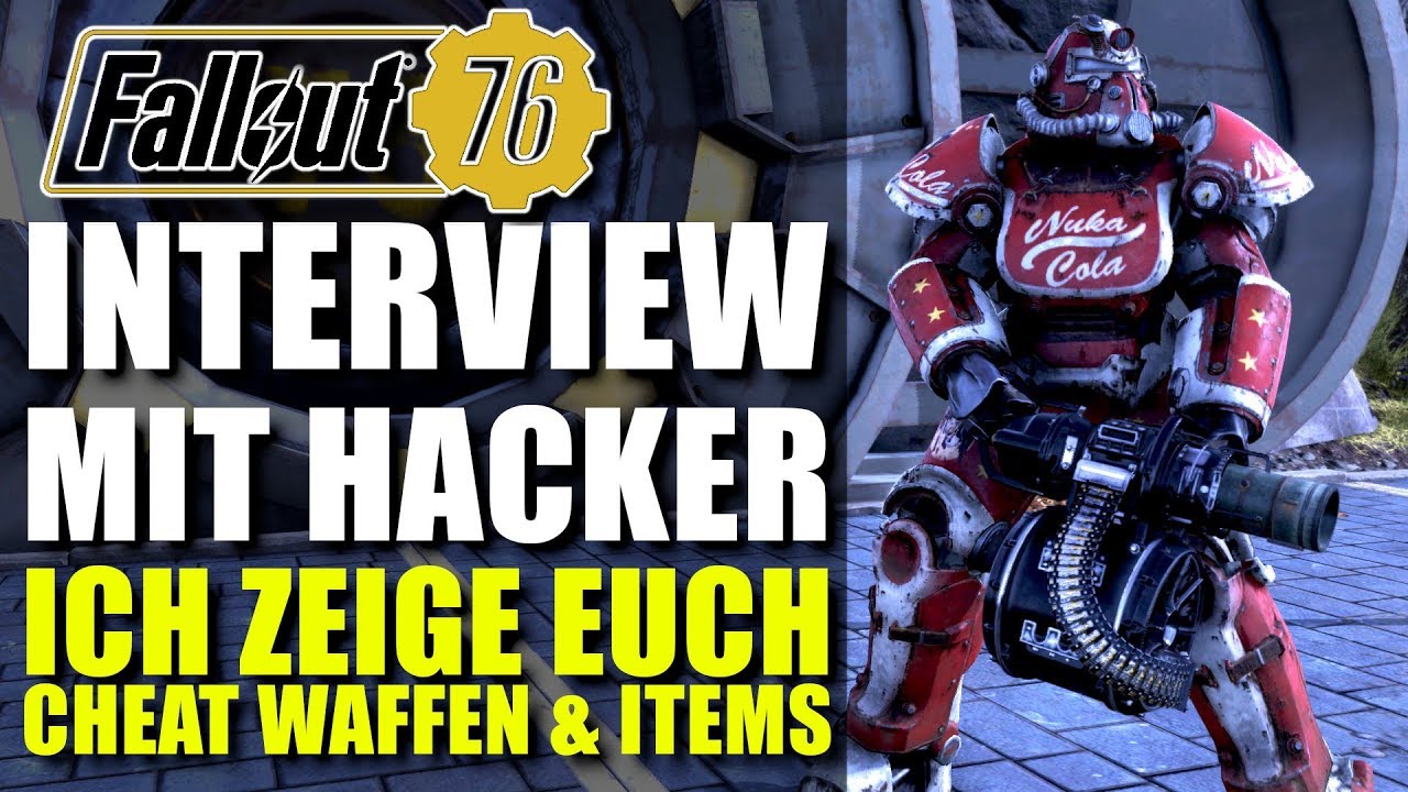 Interview mit einem Hacker | Ich zeige euch Cheat Waffen & Items | Fallout 76