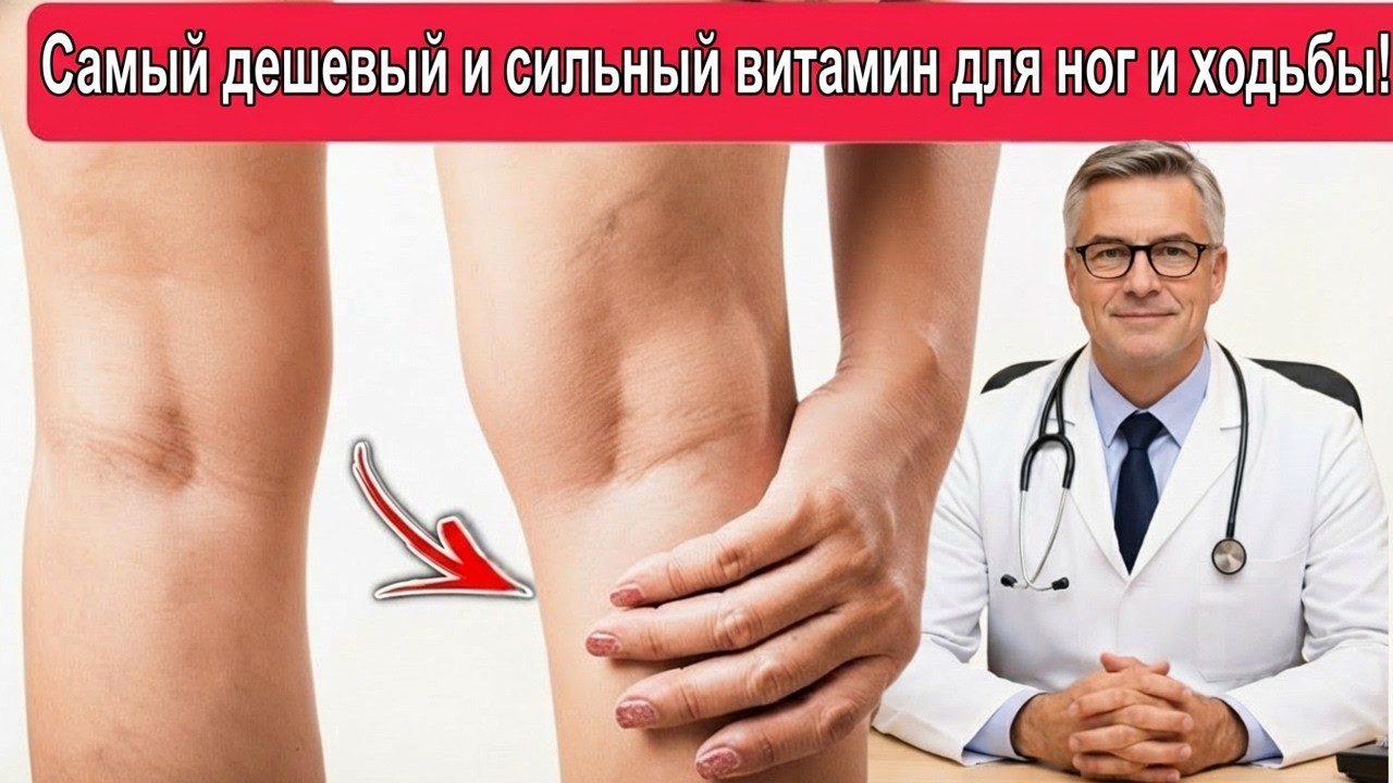 Лучший витамин для ходьбы после 60 или 70 лет — витамин, который укрепляет ноги и помогает