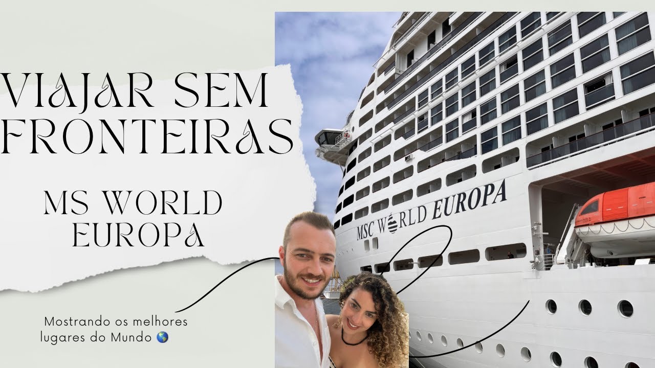 MSC WORLD EUROPA -Festas, parada em Sicilia, valores das compras dentro do MSC e tudo sobre o Navio