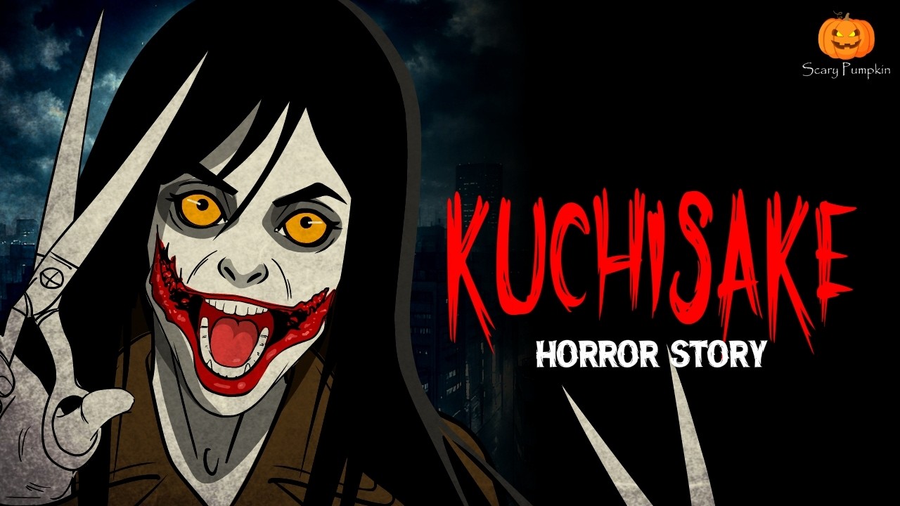 Kuchisake Onna Horror Story | Hindi Horror Stories | Scary Pumpkin | Animated Stories