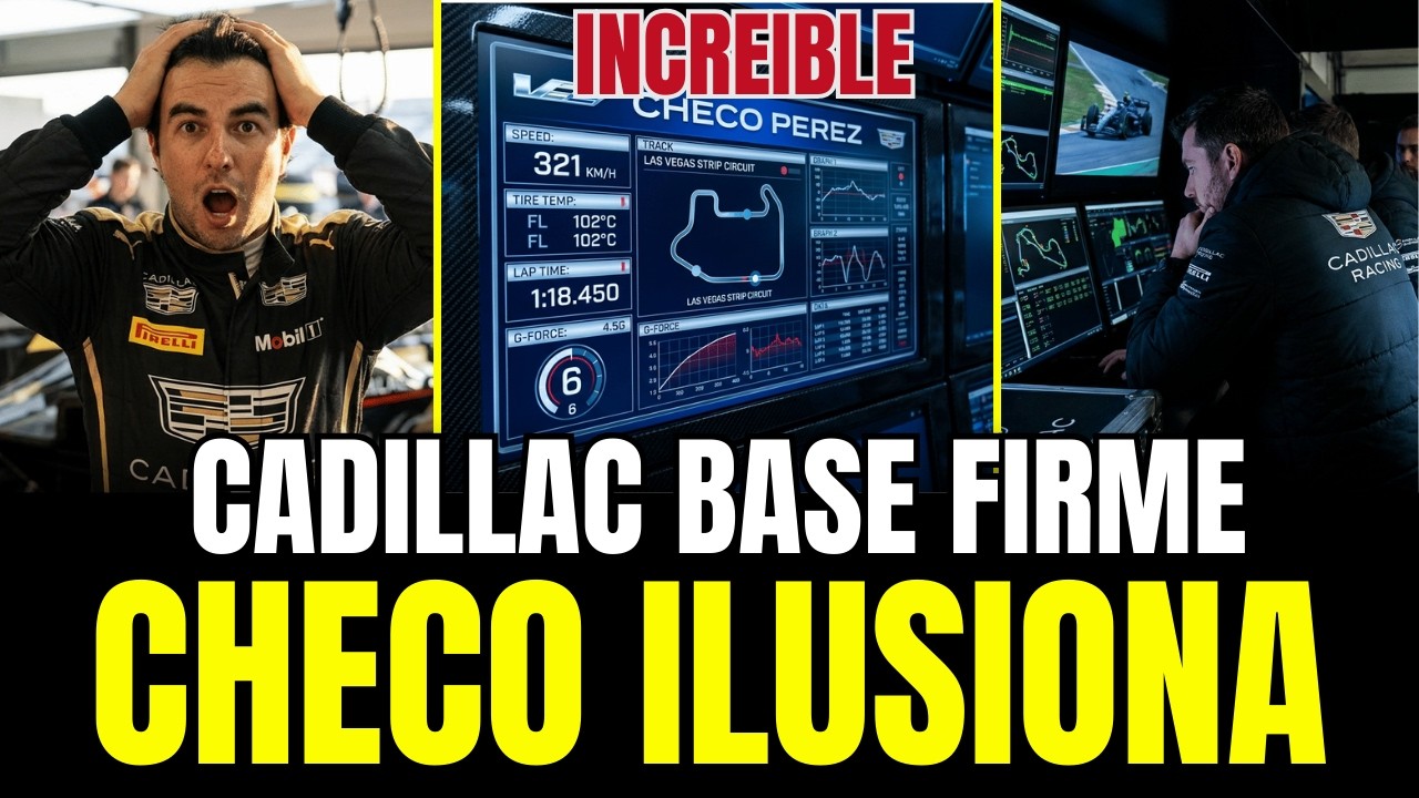 ¡CADILLAC SE CONSOLIDA CON CHECO! “BASE FIRME, PROGRESO BRUTAL Y MEJORAS INMEDIATAS”