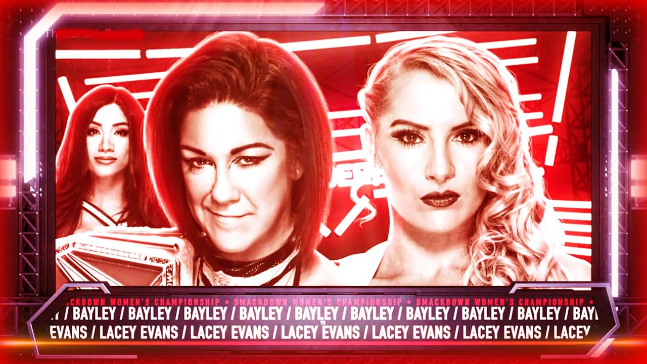WWE 2K20 : Bayley Vs Lacey Evans WWE SmackDown Women's Championship Match - WWE TLC 2019