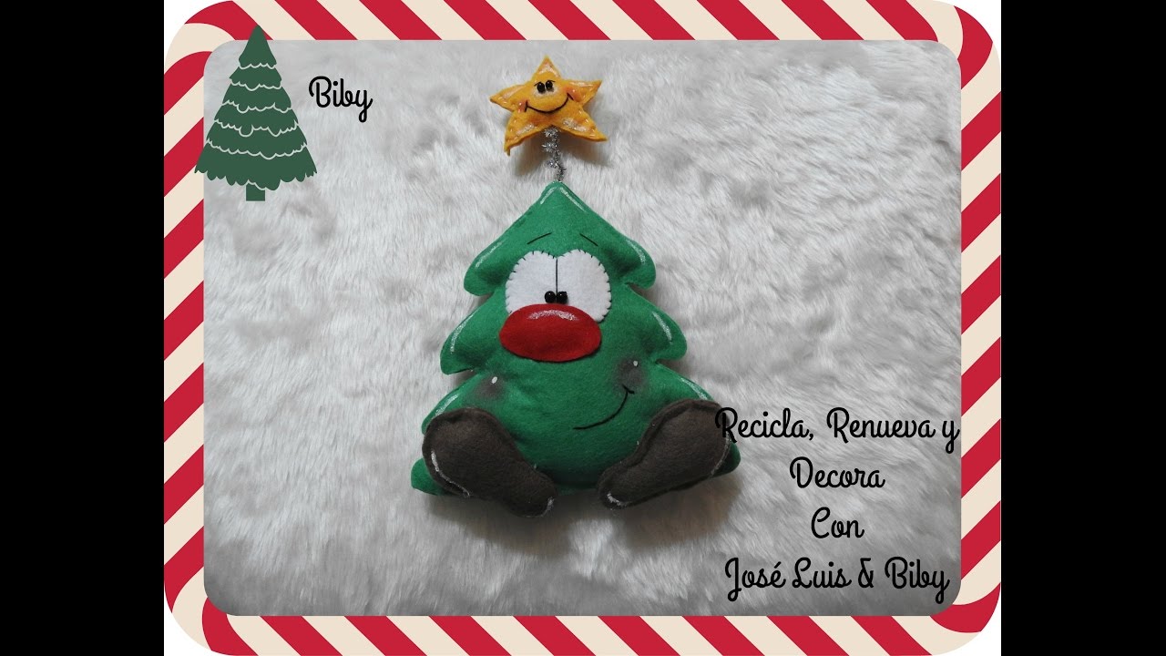 ARBOL DE NAVIDAD DIVERTIDO 2016 adornos navideños