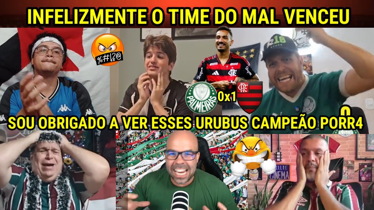 REA&Ccedil;&Otilde;ES dos ANTIS REVOLTADOS COM  FLAMENGO TETRA CAMPE&Atilde;O da LIBERTADORES